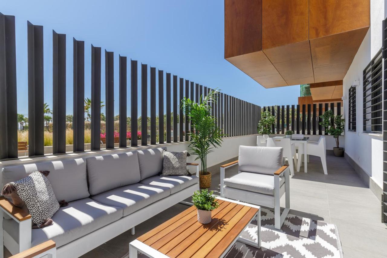토레델마르 A&N La Terraza De La Vega 아파트 외부 사진